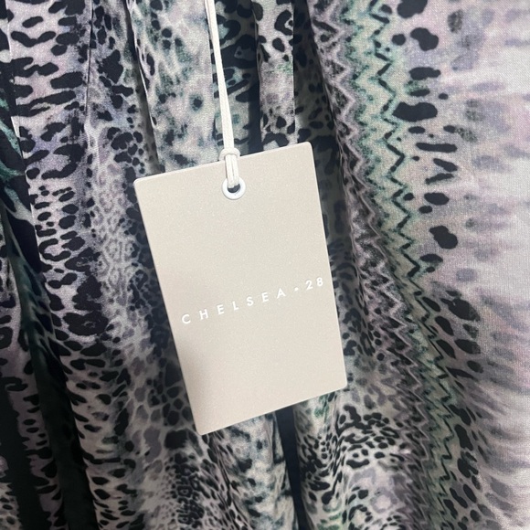 Chelsea28 Leopard Print Maxi Dress nwt sz small women’s dress #184 - Picture 3 of 5